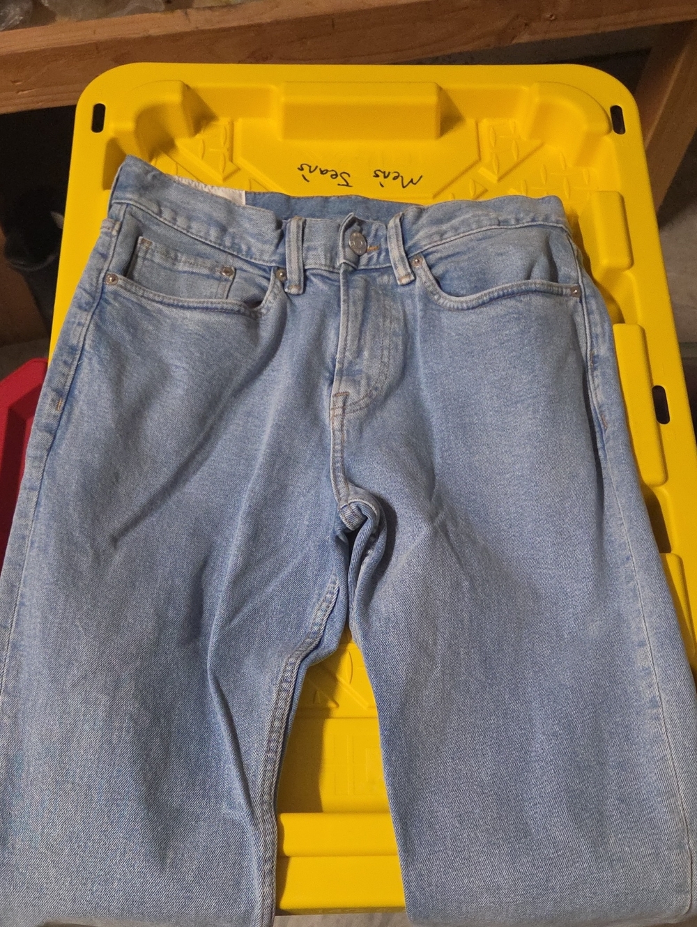 H&M Light Blue Straight Leg Women's Jeans